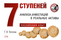 7 ступеней анализа инвестиций в реальные активы. Российский опыт 7 ступеней анализа инвестиций в реальные активы. Российский опыт Теплова Т.В.