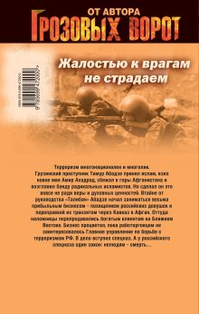 Обложка сзади Жалостью к врагам не страдаем: роман Тамоников А.А.