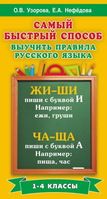 Самый быстрый способ выучить правила русского языка. 1-4 классы Самый быстрый способ выучить правила русского языка. 1-4 классы Узорова О.В., Нефедова Е.А.