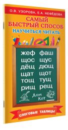 Самый быстрый способ научиться читать. Слоговые таблицы Самый быстрый способ научиться читать. Слоговые таблицы