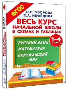 Узорова О.В. - Весь курс начальной школы в схемах и таблицах. 1-4 класс. Русский язык, математика, окружающий мир обложка книги Узорова О.В. - Весь курс начальной школы в схемах и таблицах. 1-4 класс. Русский язык, математика, окружающий мир обложка книги