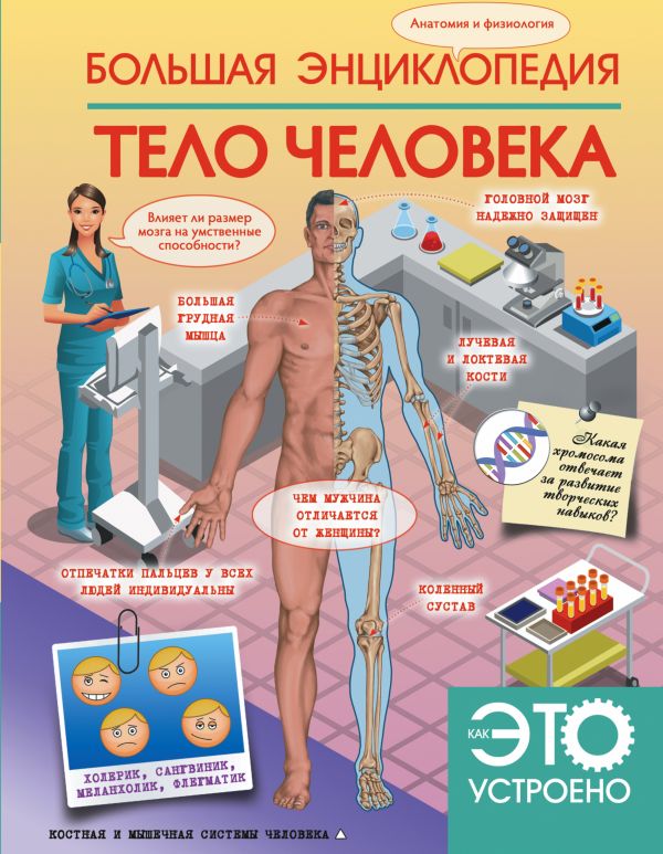 Большая энциклопедия. Тело человека Большая энциклопедия. Тело человека Кошевар Д.В.