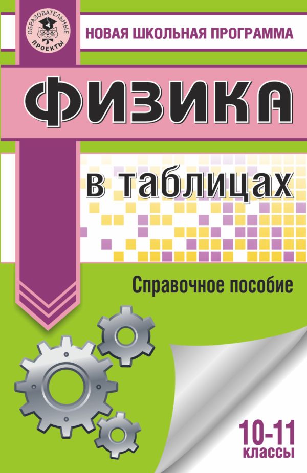 Физика в таблицах. 10-11 классы Физика в таблицах. 10-11 классы .