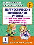 Диагностические комплексные работы. Русский язык. Математика. Окружающий мир. Литературное чтение. 1 класс Диагностические комплексные работы. Русский язык. Математика. Окружающий мир. Литературное чтение. 1 класс