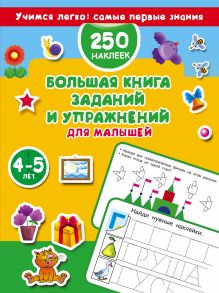 Большая книга заданий и упражнений для малышей 4-5 лет. ДМ