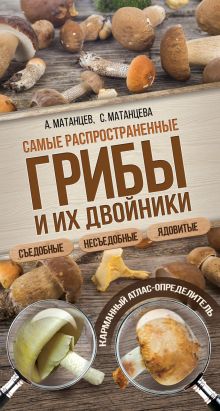 Матанцев А.Н., Матанцева С.Г. - Самые распространенные грибы и их двойники съедобные, несъедобные, ядовитые обложка книги Матанцев А.Н., Матанцева С.Г. - Самые распространенные грибы и их двойники съедобные, несъедобные, ядовитые обложка книги