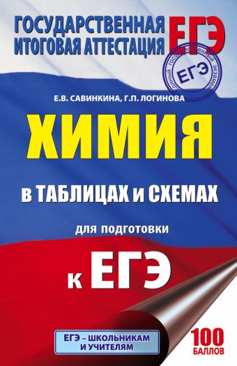 ЕГЭ. Химия в таблицах и схемах. 10-11 классы ЕГЭ. Химия в таблицах и схемах. 10-11 классы Савинкина Е.В., Логинова Г.П.