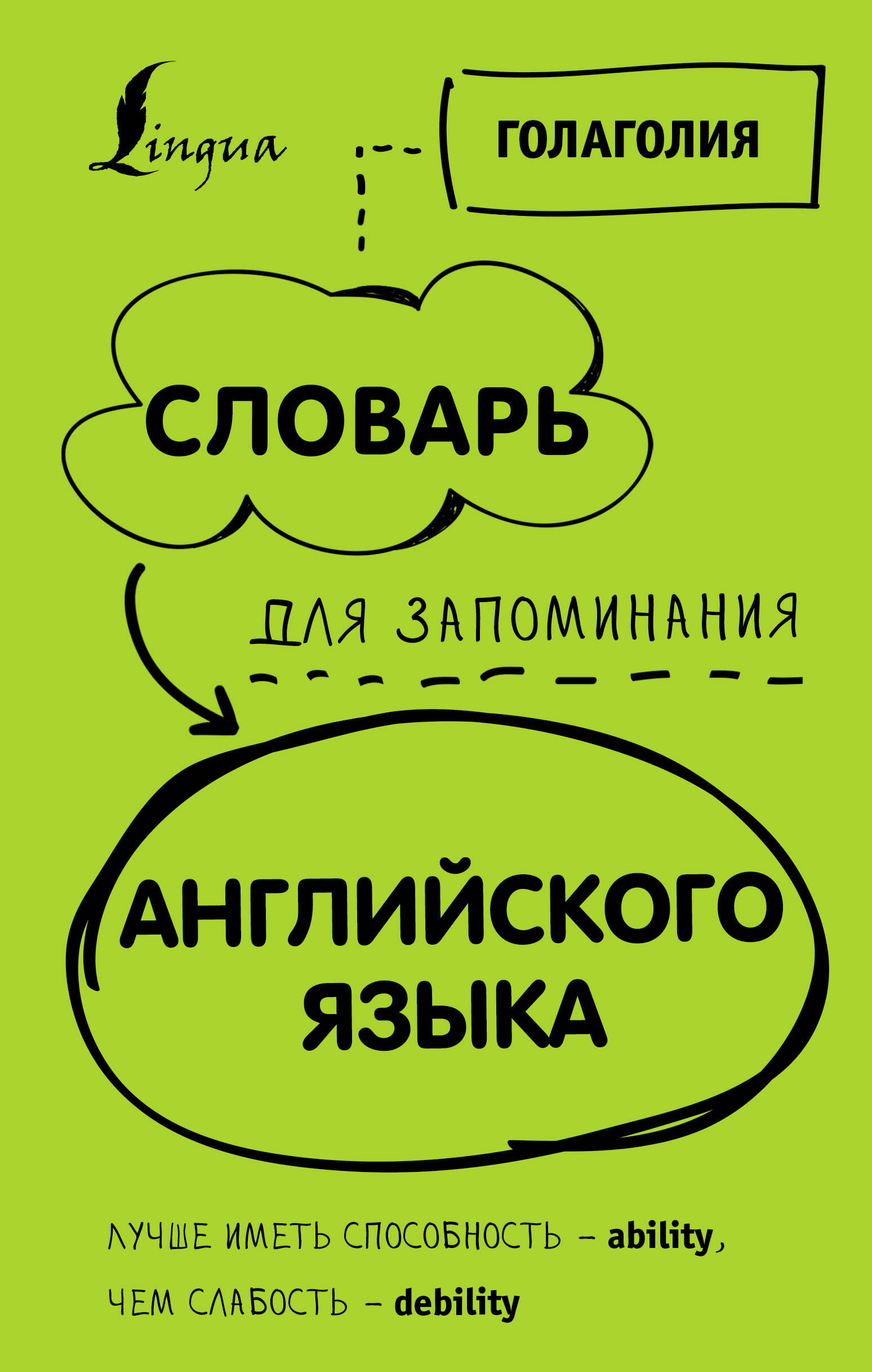 Словарь для запоминания английского. Лучше иметь способность — ability, чем слабость — debility