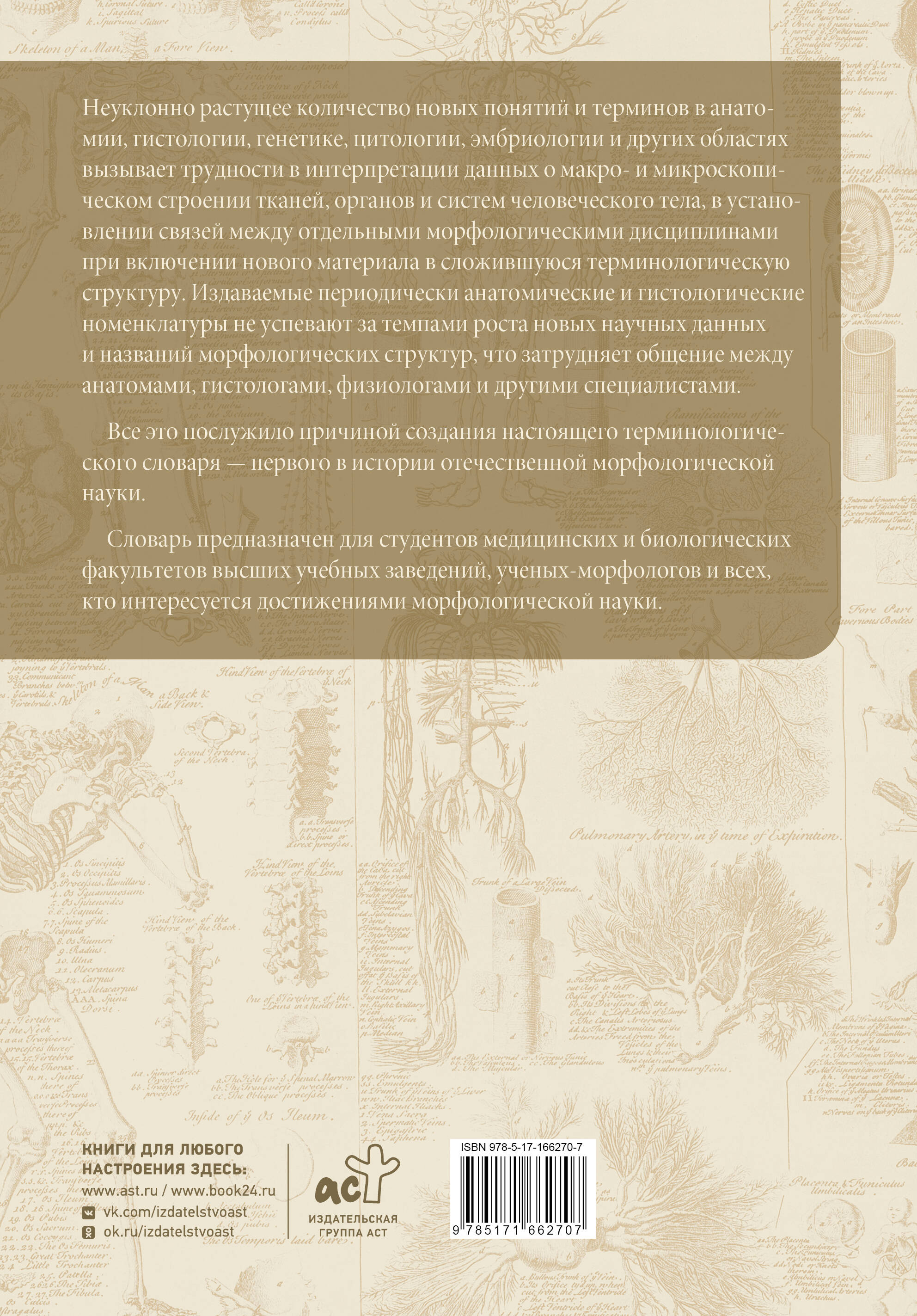 Анатомия человека.Терминологический словарь