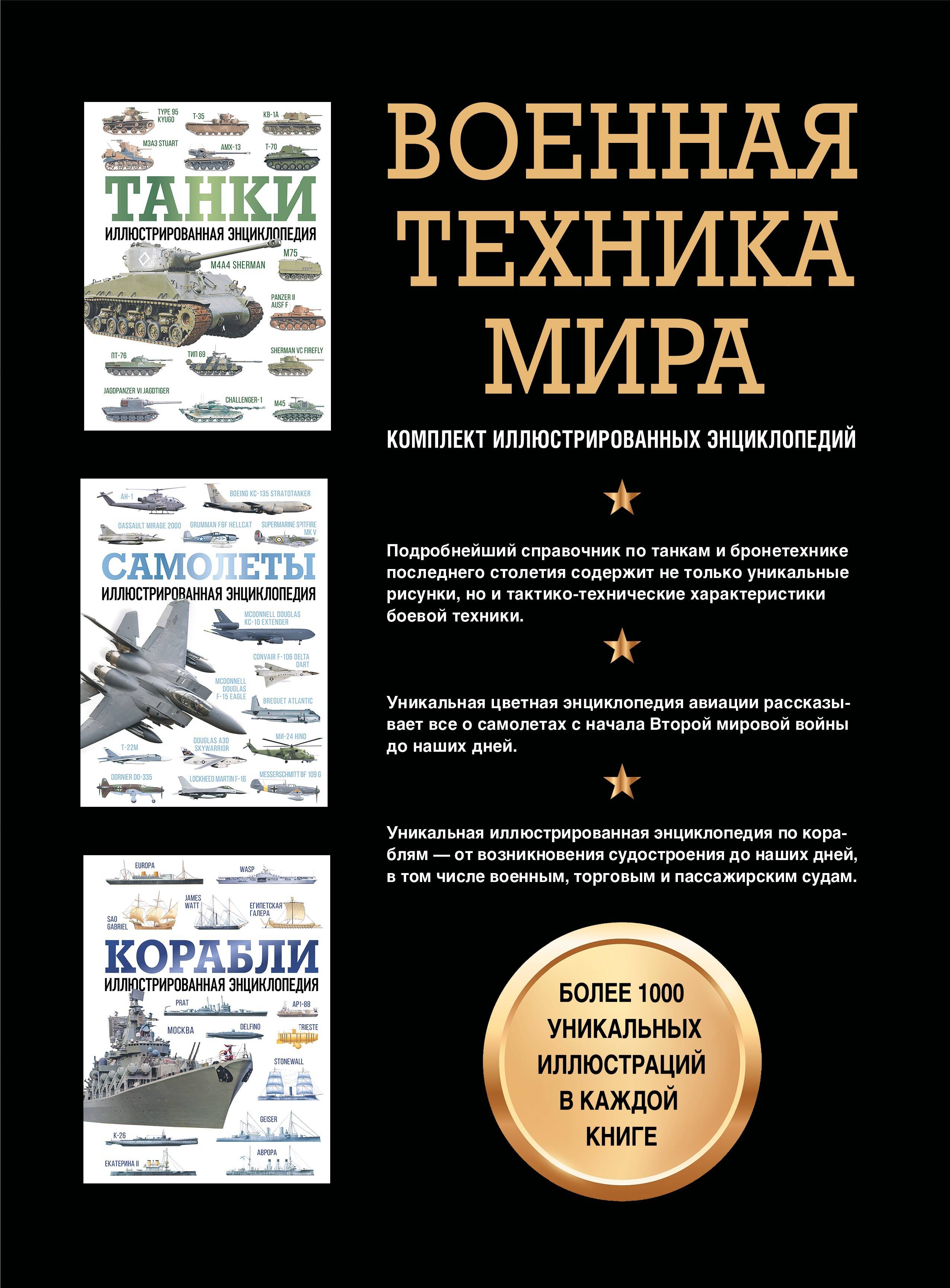 Военная техника мира. Комплект иллюстрированных энциклопедий