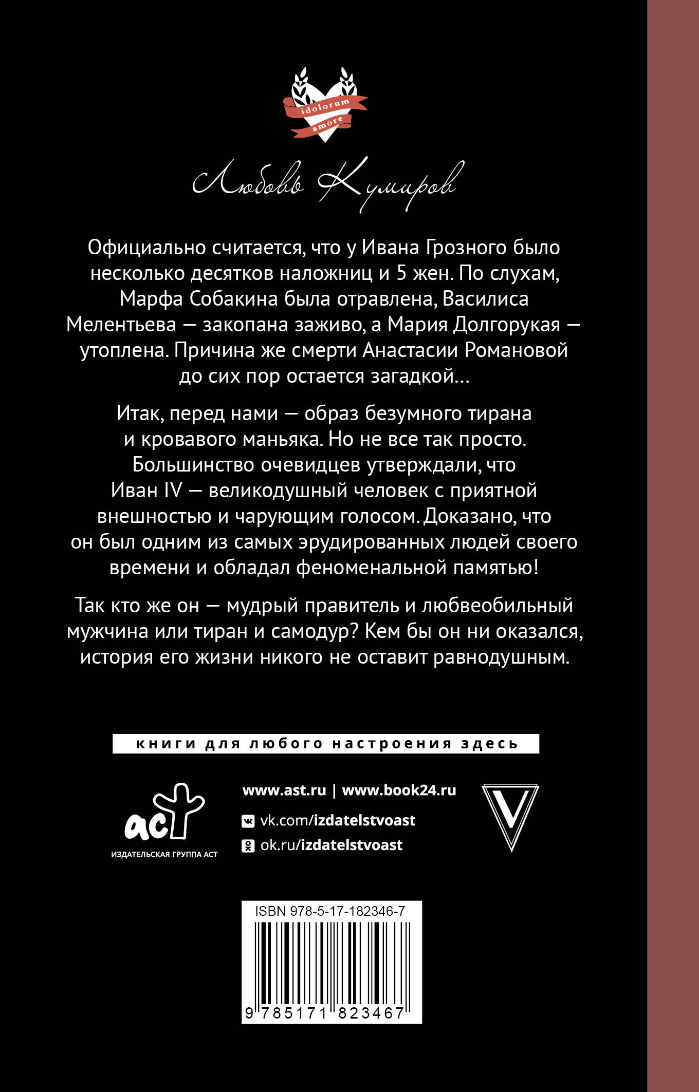 Иван Грозный. Жены и наложницы