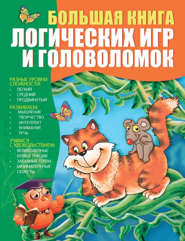 Большая книга логических игр и головоломок Большая книга логических игр и головоломок Гордиенко Н.