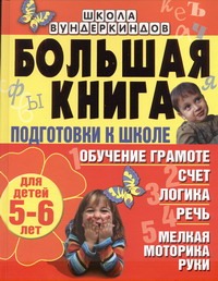 Большая книга подготовки к школе для детей 5-6 лет. Обучение грамоте, счет, логи Большая книга подготовки к школе для детей 5-6 лет. Обучение грамоте, счет, логи Гаврина С.Е.