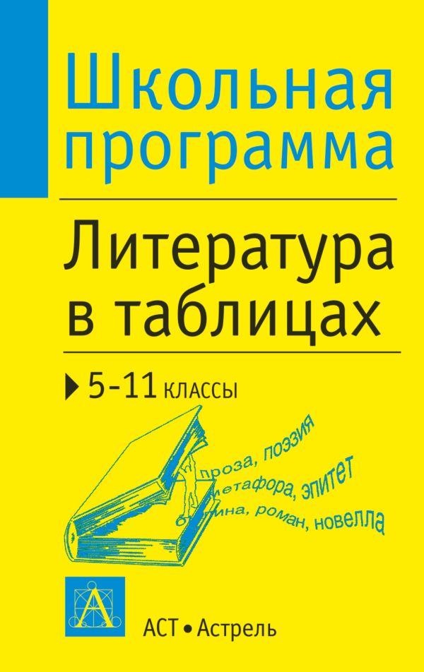 Литература в таблицах. 5-11 классы Литература в таблицах. 5-11 классы Миронова Н.А.