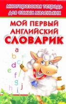 Мой первый английский словарик. Многоразовая тетрадь для самых маленьких Мой первый английский словарик. Многоразовая тетрадь для самых маленьких