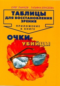 Таблицы для восстановления зрения. Приложение к книге "Очки - убийцы" Таблицы для восстановления зрения. Приложение к книге "Очки - убийцы" Панков О.П.