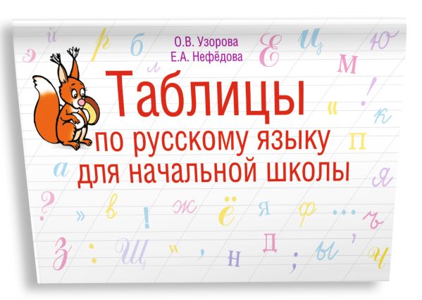 Таблицы по русскому языку для начальной школы Таблицы по русскому языку для начальной школы Узорова О.В.