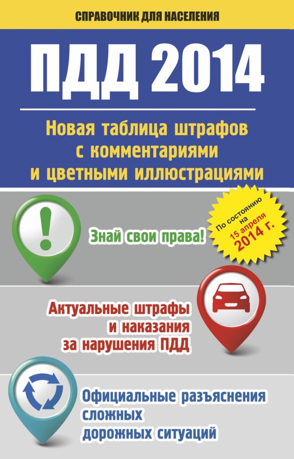 ПДД. Новая таблица штрафов с комментариями и цветными иллюстрациями по состоянию на 15 апреля 2014 г. ПДД. Новая таблица штрафов с комментариями и цветными иллюстрациями по состоянию на 15 апреля 2014 г. .