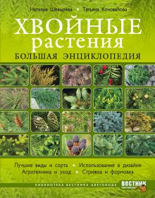 Обложка Хвойные растения. Большая энциклопедия Наталия Шевырева, Татьяна Коновалова