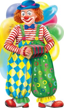 Смешной клоун