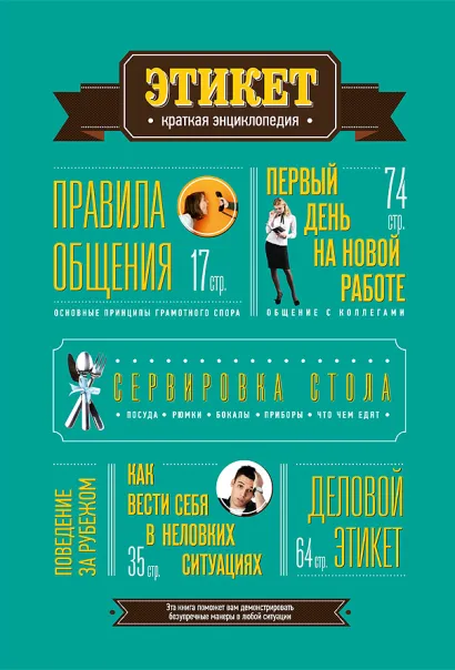 Обложка Этикет. Краткая энциклопедия 