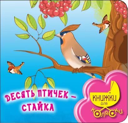 Обложка Десять птичек - стайка 