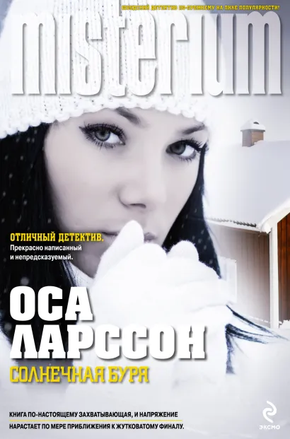 Обложка Солнечная буря Оса Ларссон