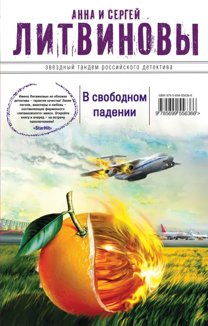 Обложка В свободном падении Анна и Сергей Литвиновы