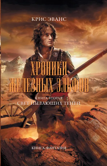 Обложка Хроники железных эльфов. Книга 2. Свет пылающих теней Крис Эванс