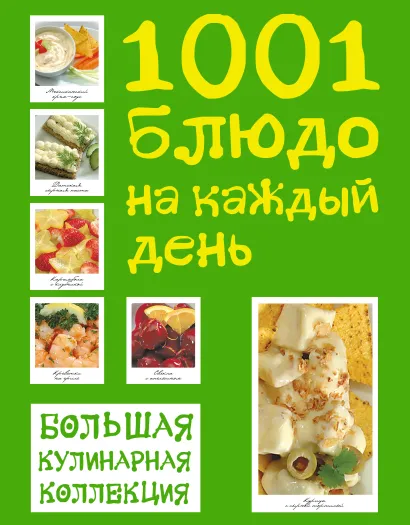 Обложка Большая кулинарная коллекция. 1001 блюдо на каждый день 