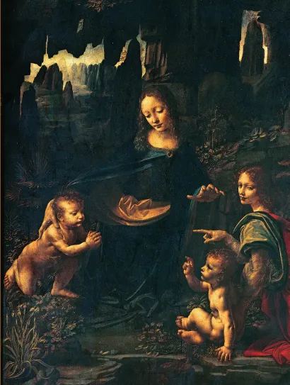 Обложка Леонардо да Винчи. Жизнь и творчество в 500 картинах (супер с вырубкой) 