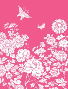 Обложка Блокнот «Весна» (розовый) 