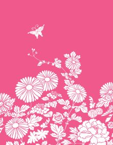 Обложка сзади Блокнот «Весна» (розовый) 
