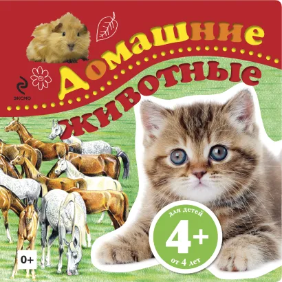 Обложка 4+ Домашние животные
