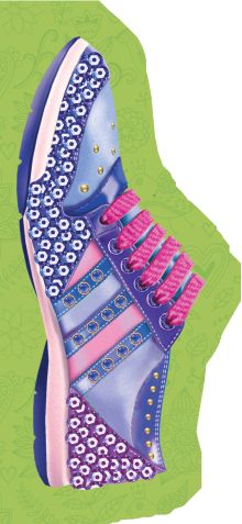 Дневник спортивной девочки (в коробке на магнитах, с лентами)