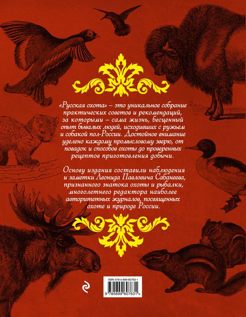 Книга Русская охота Леонид Сабанеев - купить от 1 731 ₽, читать онлайн  отзывы и рецензии | ISBN 978-5-699-60763-1 | Эксмо