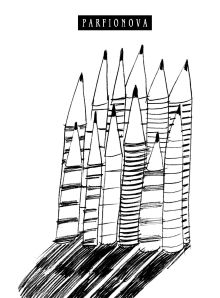 Обложка Блокнот для записей «12 карандашей» 