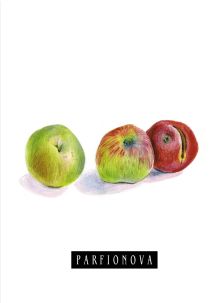 Блокнот для записей «Яблоки»