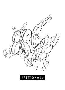 Блокнот для записей «Игрушки. Зайцы»