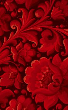 Блокнот для записей «Хохлома N3»