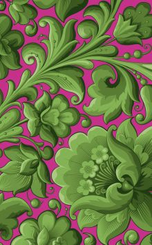 Блокнот для записей «Хохлома N5»