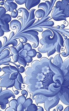 Блокнот для записей «Хохлома N7»