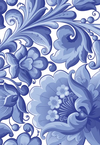 Обложка Блокнот для записей «Хохлома N7 мини»