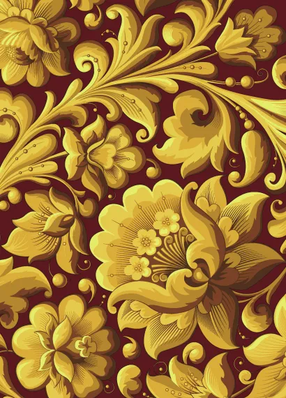 Обложка Тетрадь «Хохлома N1 макси» Денис Симачев