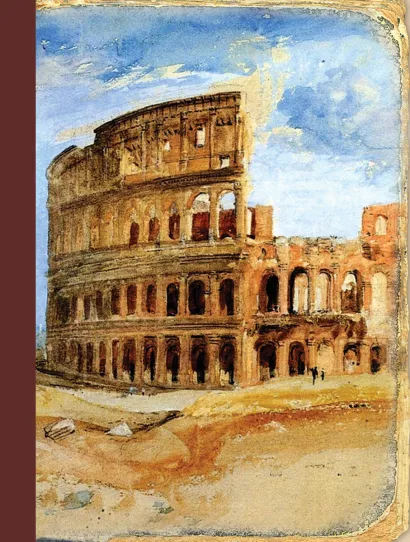 Обложка Рим (блокнот). Колизей 