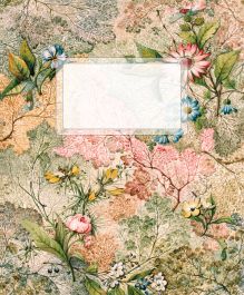 Цветы в орнаменте. Тетрадь