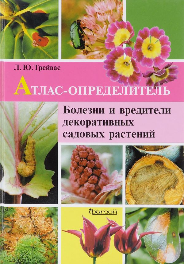 Атлас-определитель болезней и вредителей декоративных и садовых растений. Атлас-определитель болезней и вредителей декоративных и садовых растений. Трейвас Л.Ю.