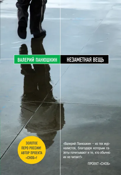 Обложка Незаметная вещь Валерий Панюшкин