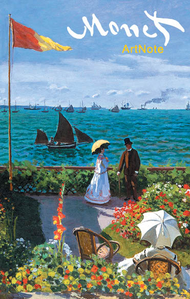 Обложка Моне. ArtNote. Терраса в Сент-Адресс (Арте) 