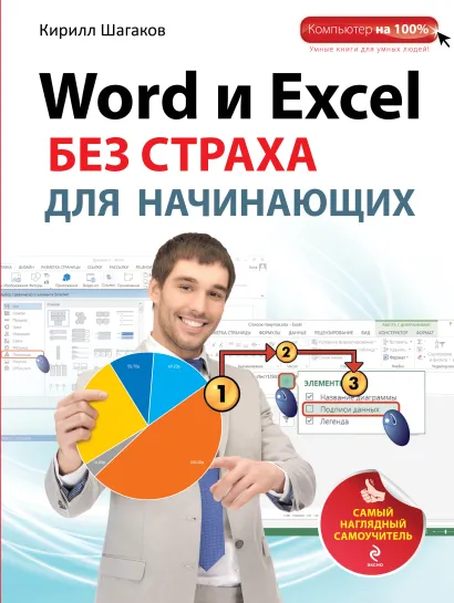 Обложка Word и Excel без страха для начинающих. Самый наглядный самоучитель Кирилл Шагаков